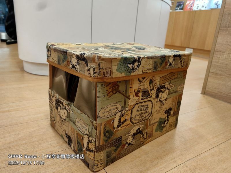 贈品-透明窗收納箱 