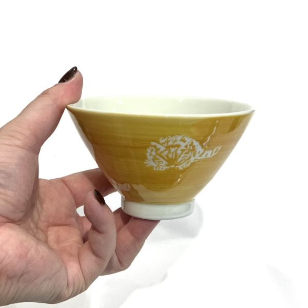 九州波佐見燒飯碗-黃色 