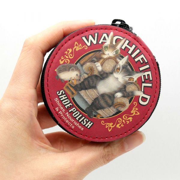 零錢包-貓罐頭-紅 