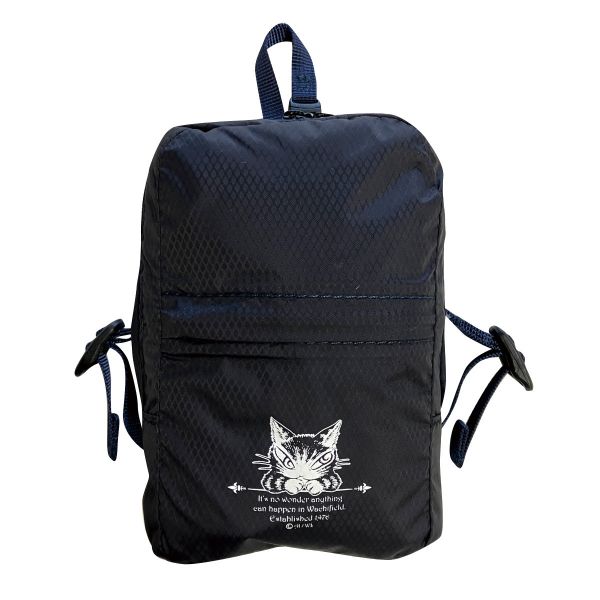 迷你小背包裡的可伸展後背包 