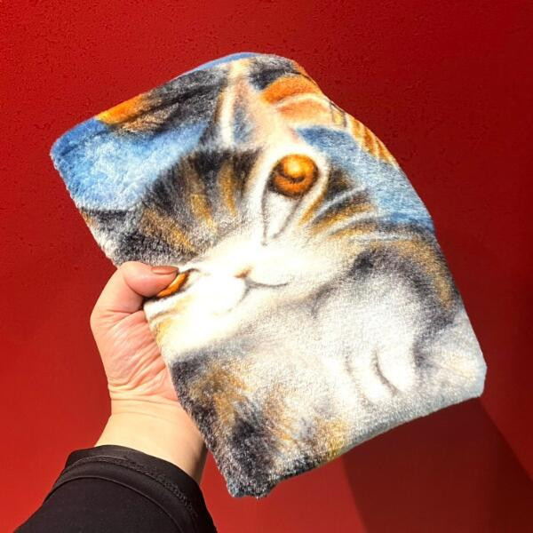 法蘭絨保暖毯-貓島 