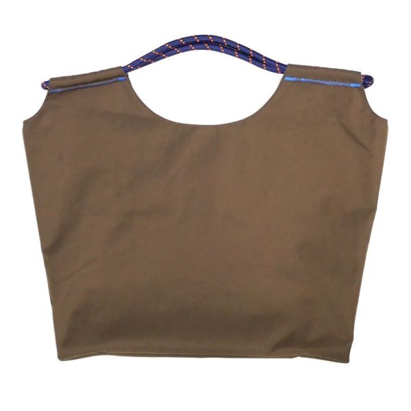 刺繡多特包-深棕-旅人小達洋 