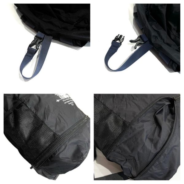 迷你小背包裡的可伸展後背包 