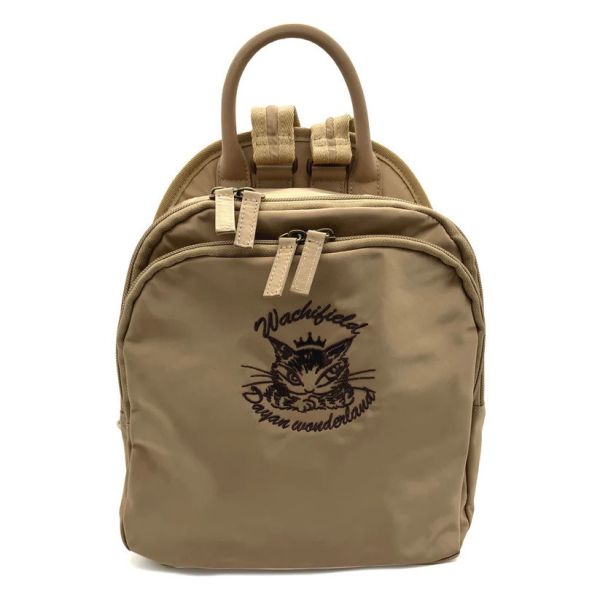 皇冠迷你後背包-棕色 