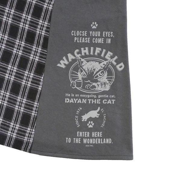 異材質拼接長裙SK 