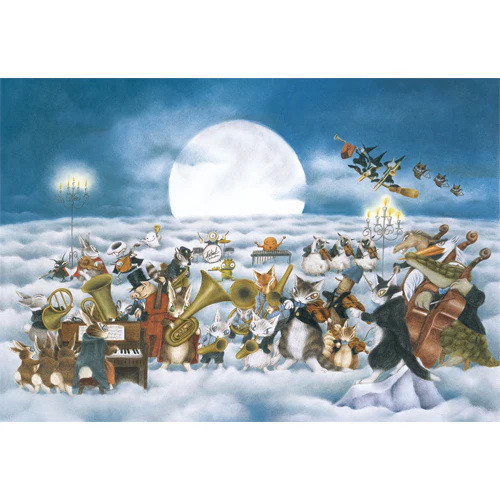 粉彩尾巴鑰匙圈-鐵藍 