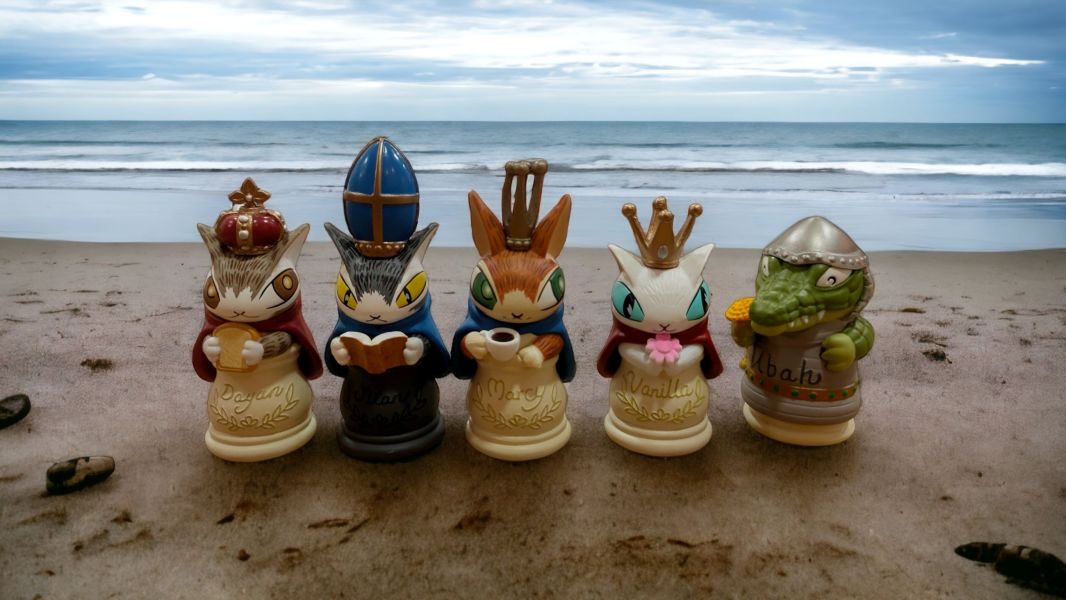 西洋棋立體公仔組(五入) 