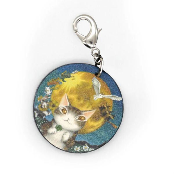 吊飾/拉鏈扣-滿月夜 