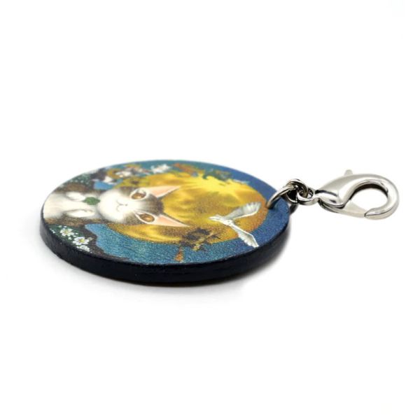 吊飾/拉鏈扣-滿月夜 