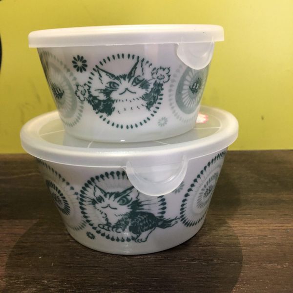 贈品-保鮮瓷碗二件組 