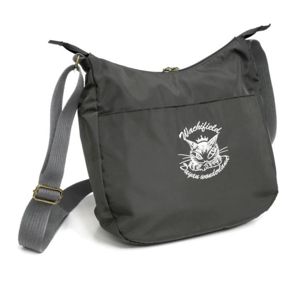 王冠刺繡肩背包 