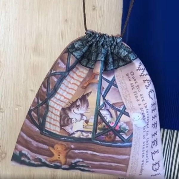 贈品-輕防水大束口袋 