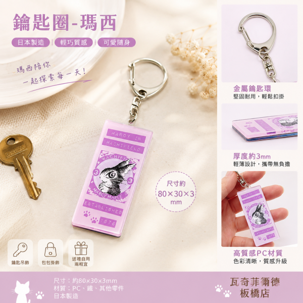角色大集合鑰匙圈-瑪西 