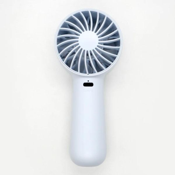 強風迷你手持風扇-藍 