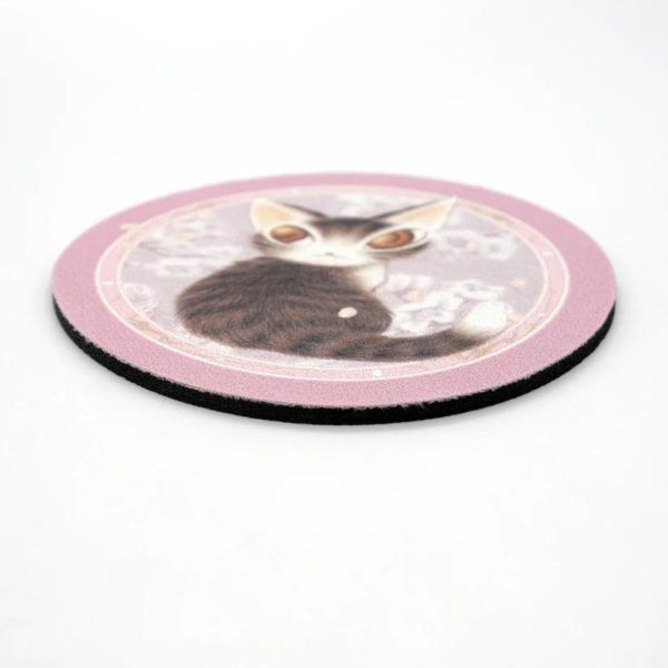 軟式吸水杯墊-坐著 