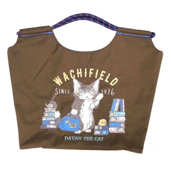 刺繡多特包-深棕-旅人小達洋 