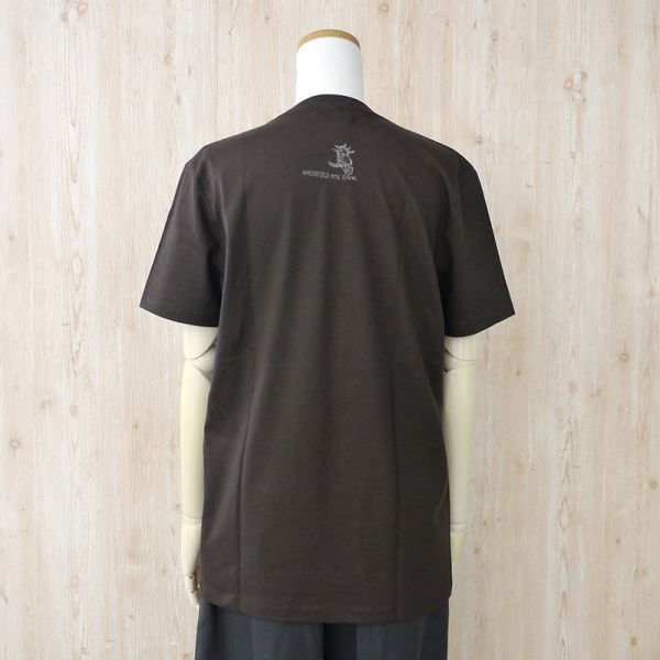 短袖T恤-獨輪車-巧克力-M 