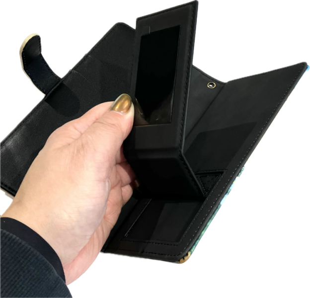 手帳型手機套-好運貓 