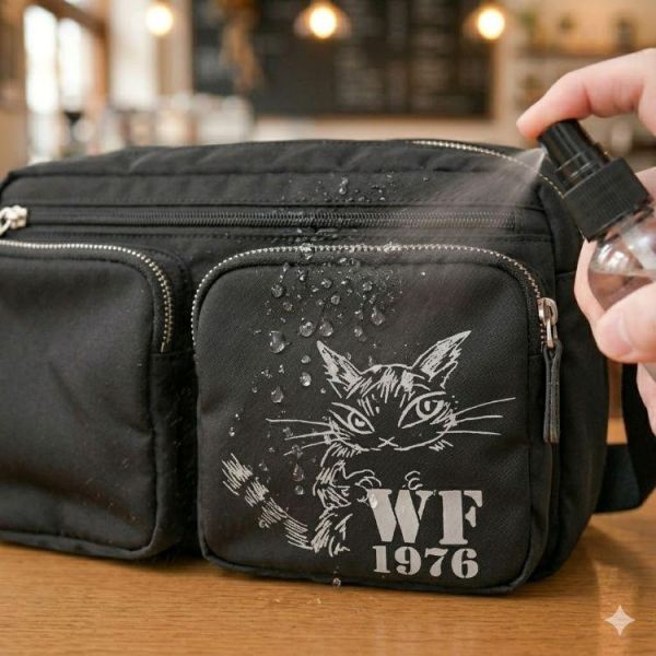 輕量防潑水肩背包 