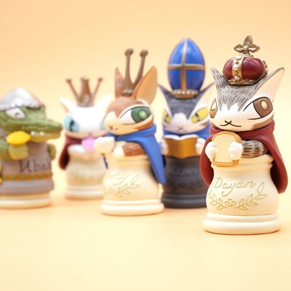 西洋棋立體公仔組(五入) 