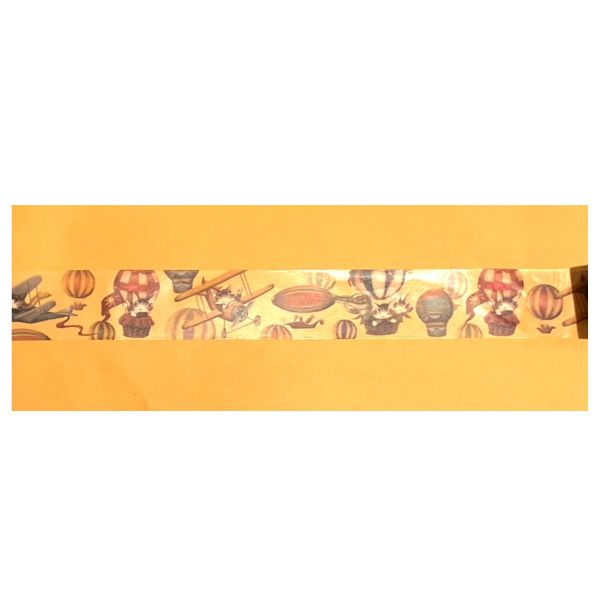 透明底色膠帶(防水)-氣球 