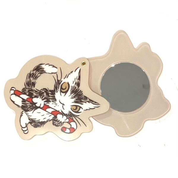滑蓋式壓克力隨身鏡 