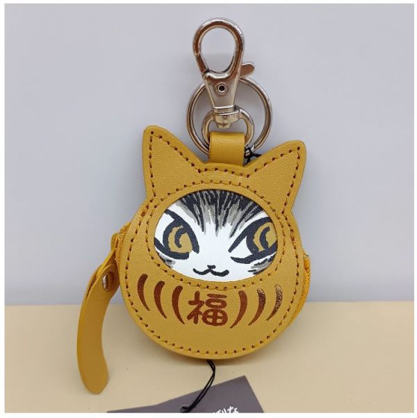 福福-零錢包/鑰匙圈-黃色 
