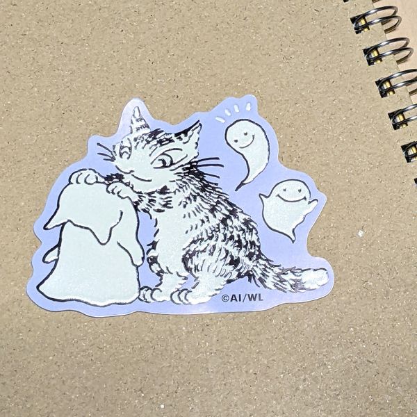 蓄光貼紙-幽靈 