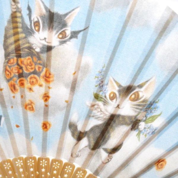 扇子-天使與惡魔 