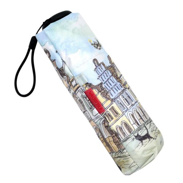 晴雨二用五段摺傘-捷克 