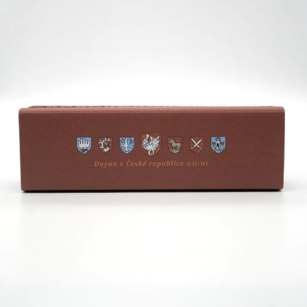 纖細型眼鏡盒(附拭鏡布)-布拉格 