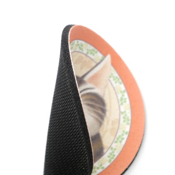 軟式吸水杯墊-好運貓 