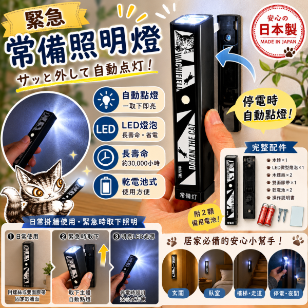 贈品-緊急常備照明燈 