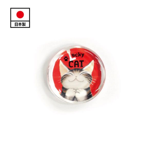 玻璃筷座-好運貓 