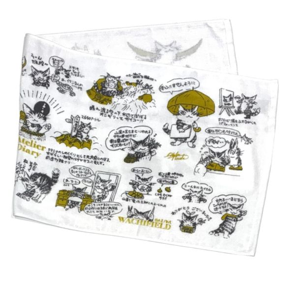 紗布手帕-畫室日記 