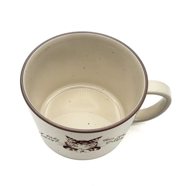 耐摔樹脂沙粒紋湯杯 