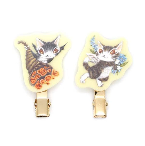 瀏海夾-天使與惡魔 