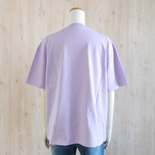 彩虹寬版T-紫-M 