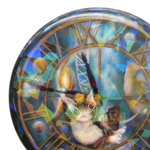 萬花筒七彩胸針-逆走大鐘 