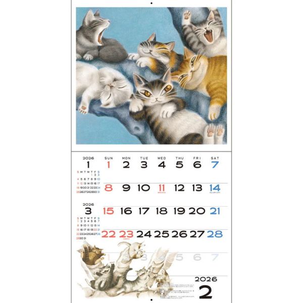WF掛曆2026年 