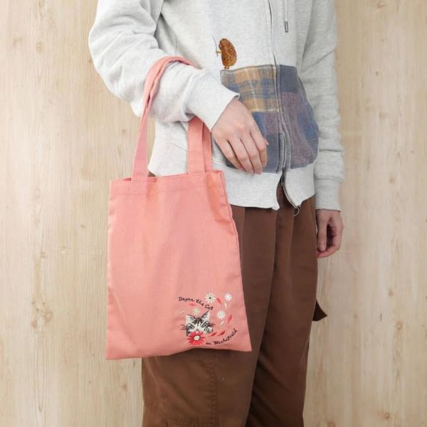 刺繡迷你托特包 
