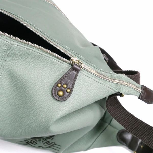 輕量防潑水S皮革2WAY後背包 