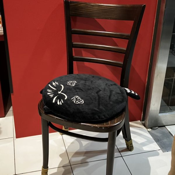 毛絨絨暖暖座墊 