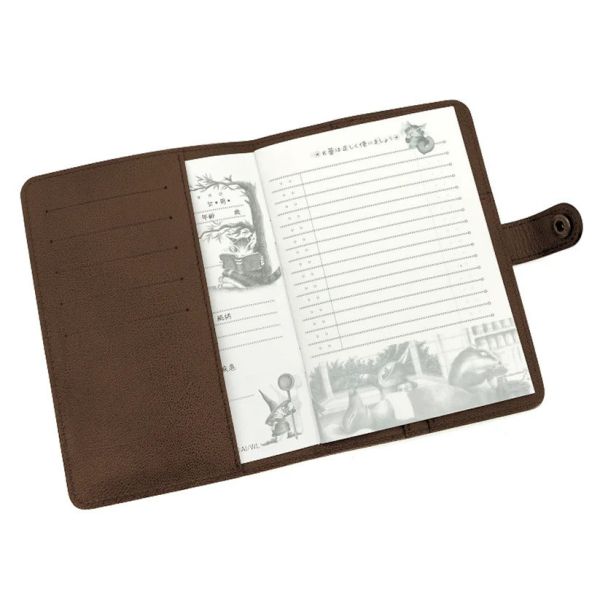 藥手帳皮書套 