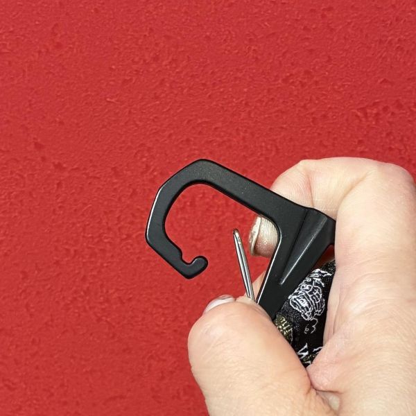 DDR織帶登山扣-黑 