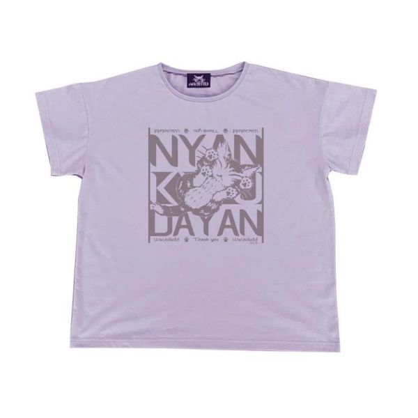 39印花T恤-L-薰衣草 