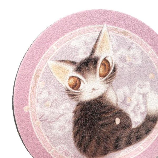 軟式吸水杯墊-坐著 