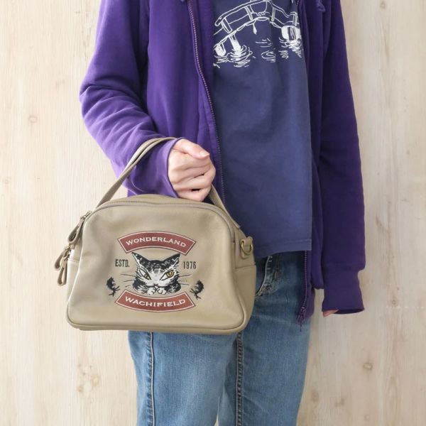 剌繡達洋牛皮波士頓包 