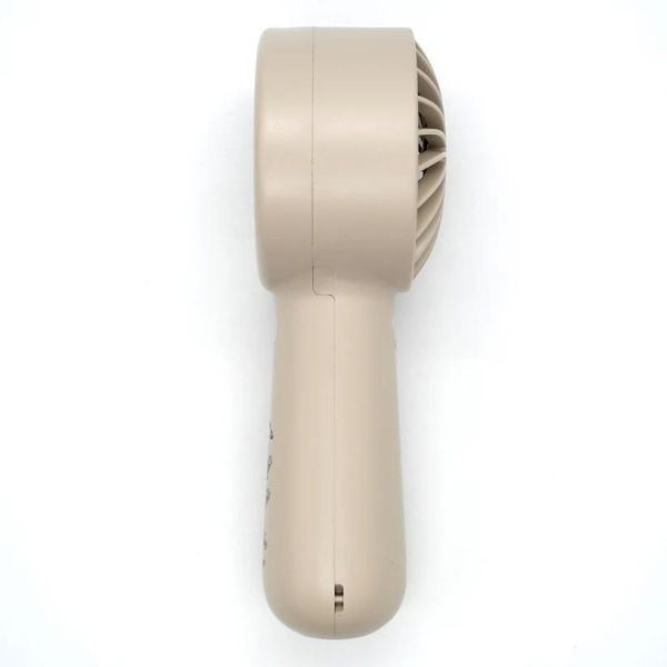 強風迷你手持風扇-米 