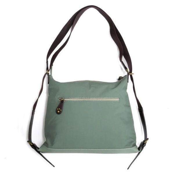 輕量防潑水S皮革2WAY後背包 